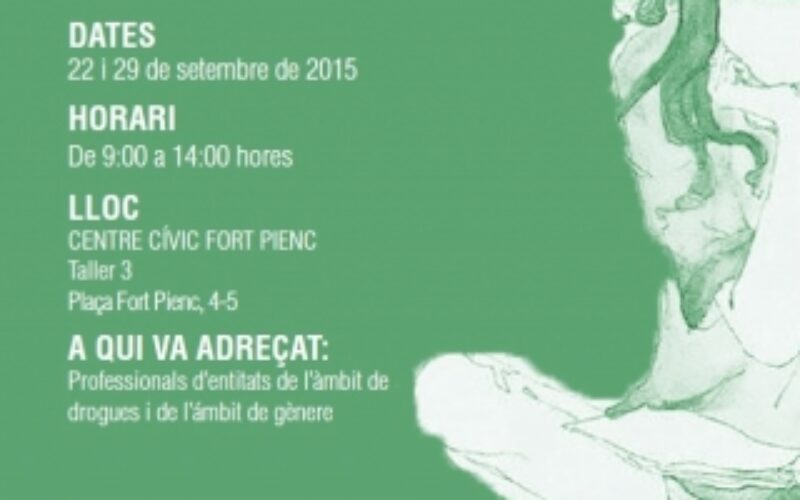 Curso en Barcelona «Perspectiva de género y Drogas»