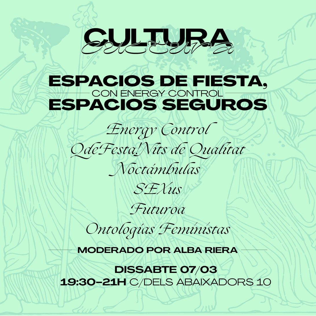 Espacios de fiesta, espacios seguros - Barcelona