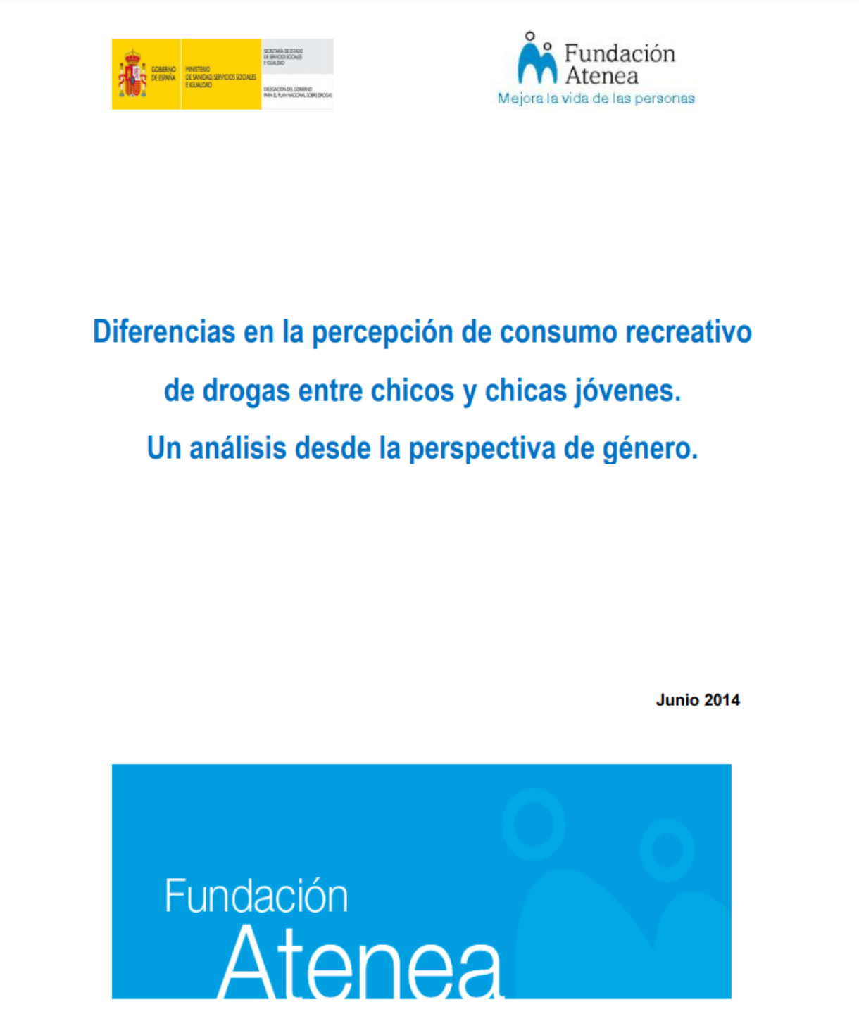 Diferencias en la percepción de consumo recreativo  de drogas entre chicos y chicas jóvenes.  Un análisis desde la perspectiva de género.