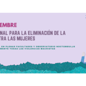 25 de noviembre: Día Internacional para la Eliminación de la Violencia contra las Mujeres