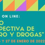 Curso "Perspectiva de género y drogas" // On line