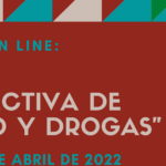 Curso "Perspectiva de género y drogas" // On line