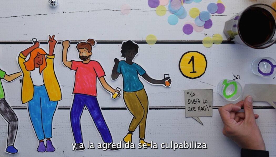 Campaña Noctámbul@s 2025: Vídeo «Tapar la copa no tapa la violencia»