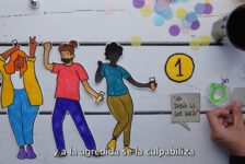 Campaña Noctámbul@s 2025: Vídeo «Tapar la copa no tapa la violencia»