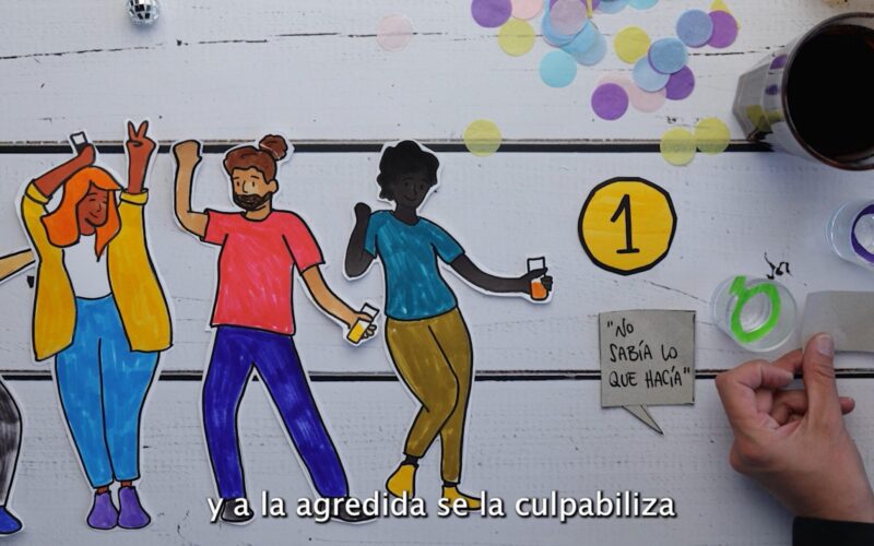 Campaña Noctámbul@s 2025: Vídeo «Tapar la copa no tapa la violencia»