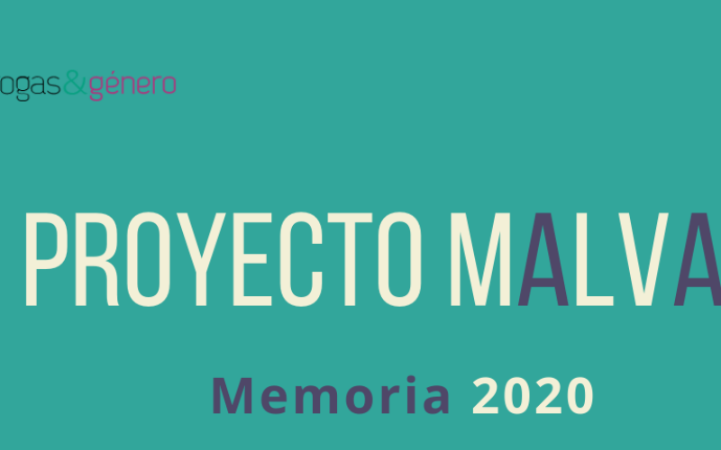 Malva 2020: un año de trabajo en #DrogasYGénero