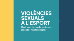 Nou material: Pòster de violències sexuals a l’esport (CAT)