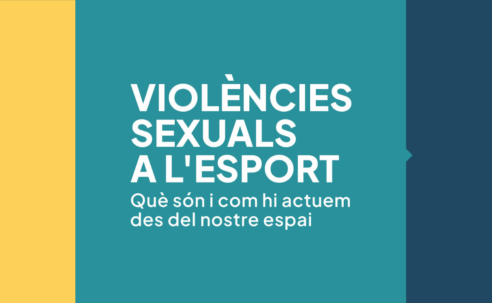 Nou material: Pòster de violències sexuals a l’esport (CAT)