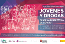 Jornada: «Jóvenes y drogas desde la perspectiva de género». 15 de junio, Pamplona