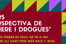 Nova edició del Curs “Perspectiva de gènere i drogues” – Barcelona, 27 i 29 febrer