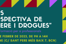 Nova edició del Curs “Perspectiva de gènere i drogues” – Barcelona, 21 i 22 de febrer