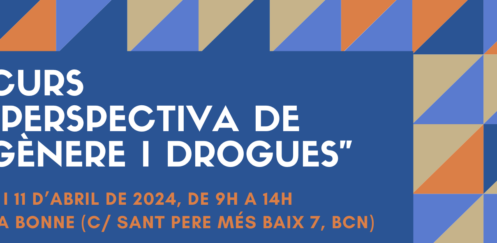 Nova edició del Curs “Perspectiva de gènere i drogues” – Barcelona, 9 i 11 d’abril