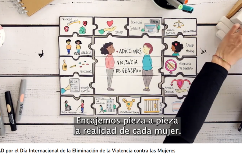 UNAD lanza la campaña ‘Pieza a pieza’ para reclamar una atención integral y centrada en la persona para las mujeres con adicciones víctimas de violencia de género