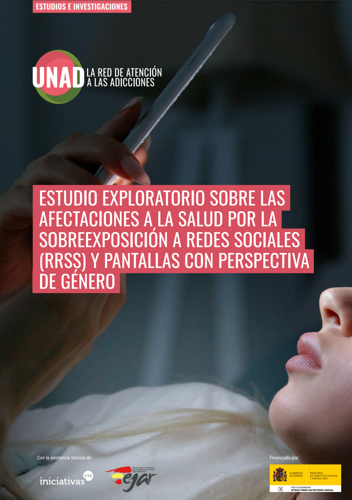 Estudio exploratorio sobre las afectaciones a la salud por la sobreexposición a redes sociales y pantallas con perspectiva de género