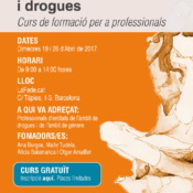 Formación “Perspectiva de género y drogas” en Barcelona – 19 y 26 abril