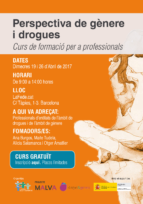 Curso “Perspectiva de género y drogas”