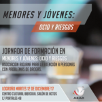 Jornada de formación en menores y jóvenes: ocio y riesgos