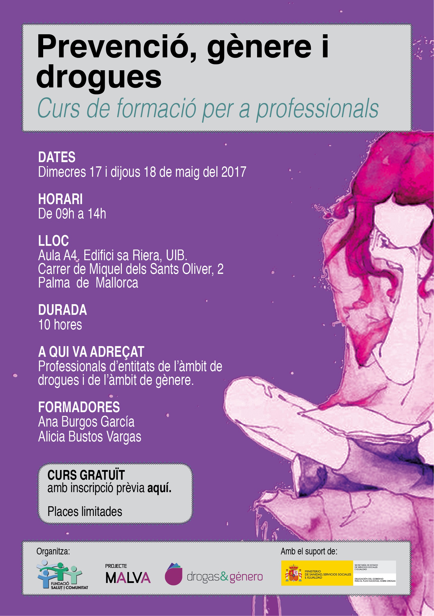 Curso “Prevención, género y drogas”