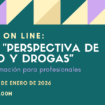Curso “Perspectiva de género y drogas" // Online