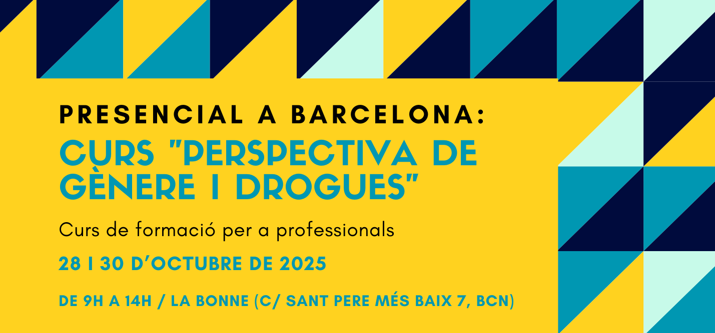 Curs “Perspectiva de gènere i drogues” // Barcelona