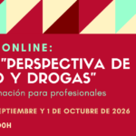 Curso “Perspectiva de género y drogas” // Online