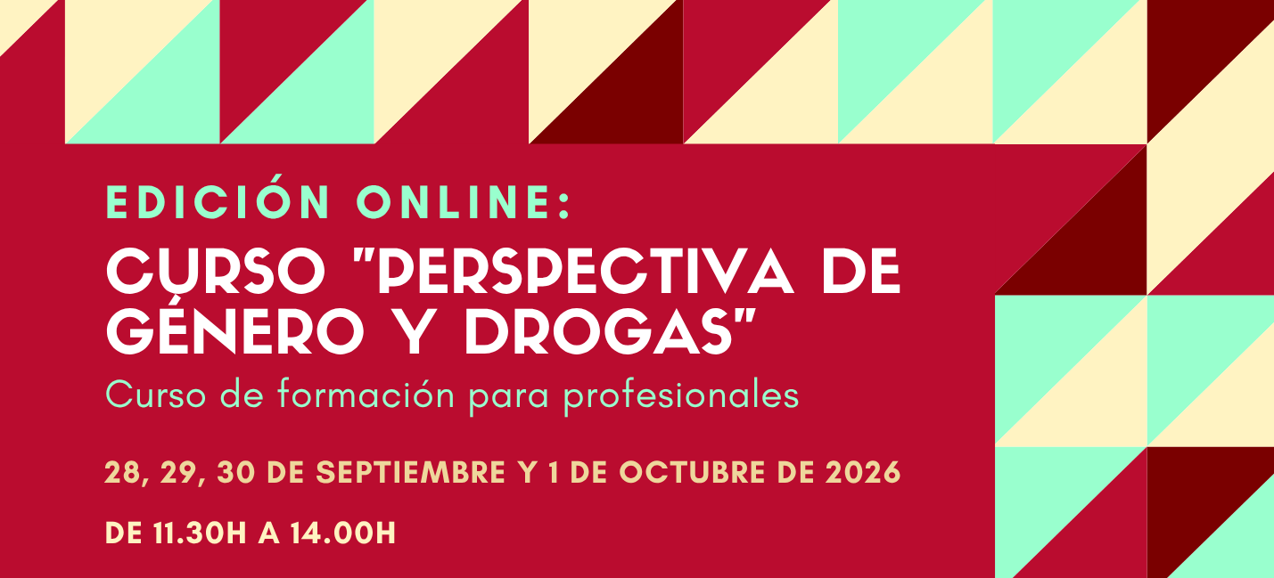 Curso “Perspectiva de género y drogas” // Online