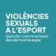 Nou material: Pòster de violències sexuals a l’esport (CAT)