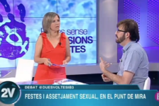 Participamos en programa “Dues voltes” de IB3: agresiones sexistas en fiestas