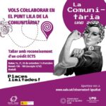 Eines per col·laborar al Punt Lila de La Comunitària de la UAB