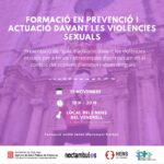 Formació sobre prevenció i actuació davant les violències sexuals // El Vendrell - Tarragona