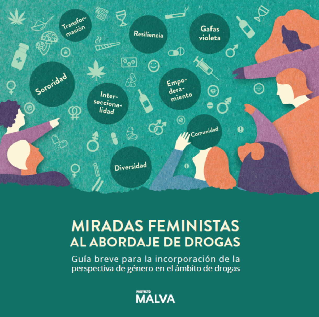 MIRADAS FEMINISTAS AL ABORDAJE DE DROGAS. Guía breve para incorporar la perspectiva de género en el ámbito de drogas