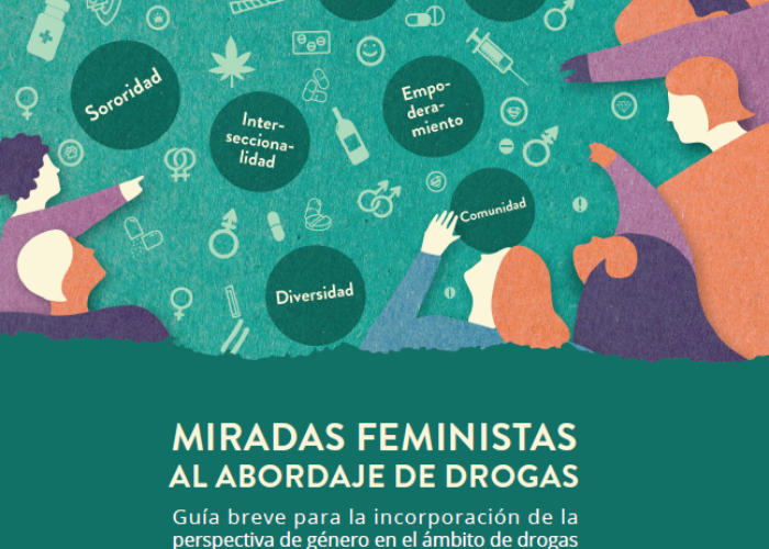 MIRADAS FEMINISTAS AL ABORDAJE DE DROGAS. Guía breve para incorporar la perspectiva de género en el ámbito de drogas