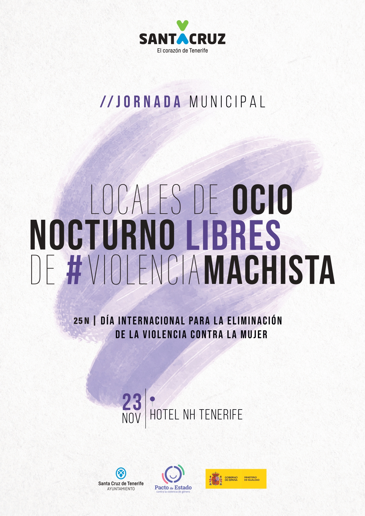 Jornada "Locales de ocio nocturno libres de violencia machista" // Tenerife