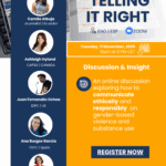 "Decirlo bien: comunicación ética sobre la violencia de género y el consumo de sustancias" // Online