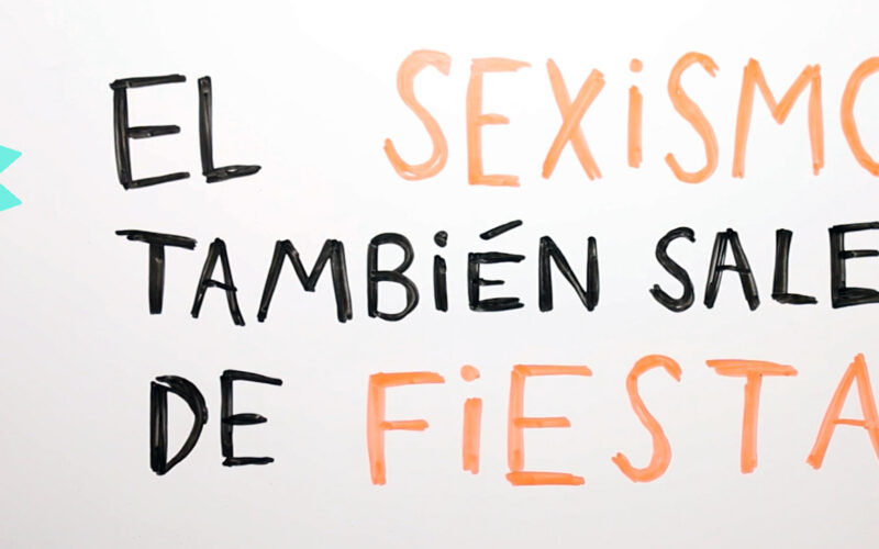 Vídeo: «El sexismo también sale de fiesta: ¡desmontemos mitos!