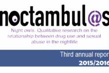 Third annual report: Night Owls. Qualitative research on the relationship between drug use and sexual abuse in the nightlife