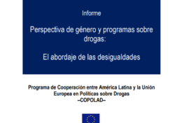 Perspectiva de género y programas sobre drogas: El abordaje de las desigualdades