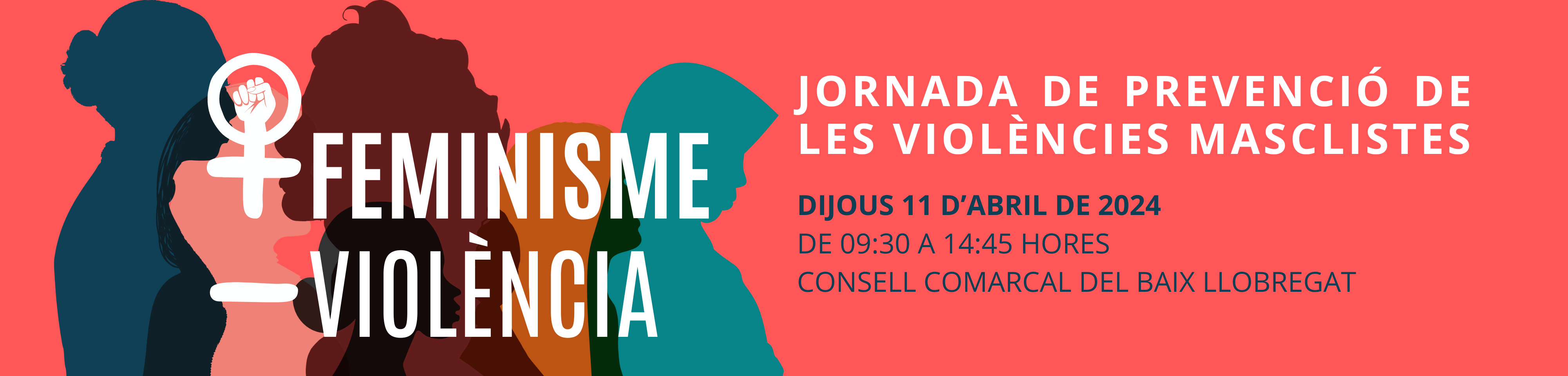 Participem en la Jornada "+ feminisme, - violència. Jornada de prevenció de violències masclistes" // Sant Feliu de Llobregat