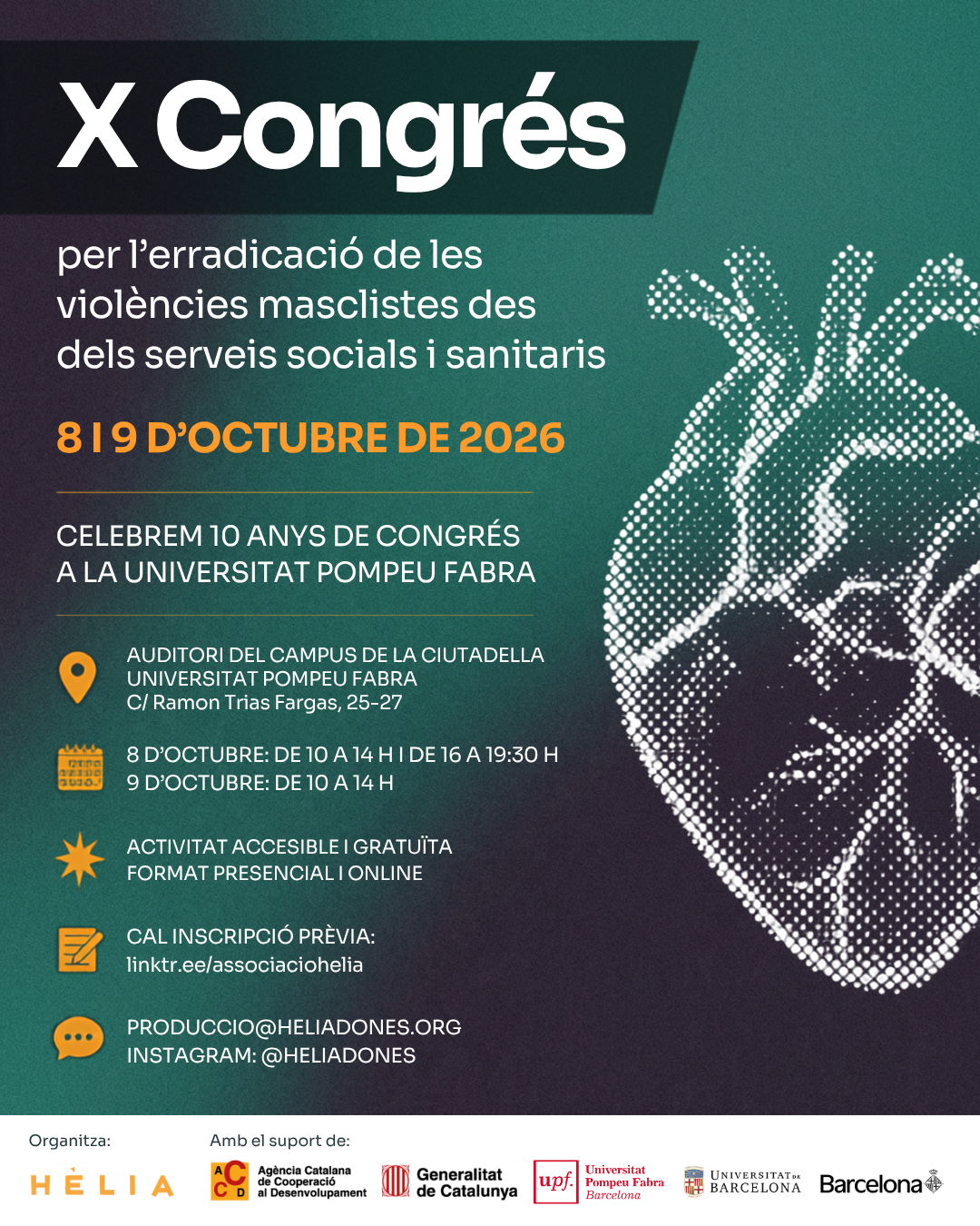 X Congrés per l’erradicació de les violències masclistes des dels serveis socials i sanitaris // Barcelona - Online