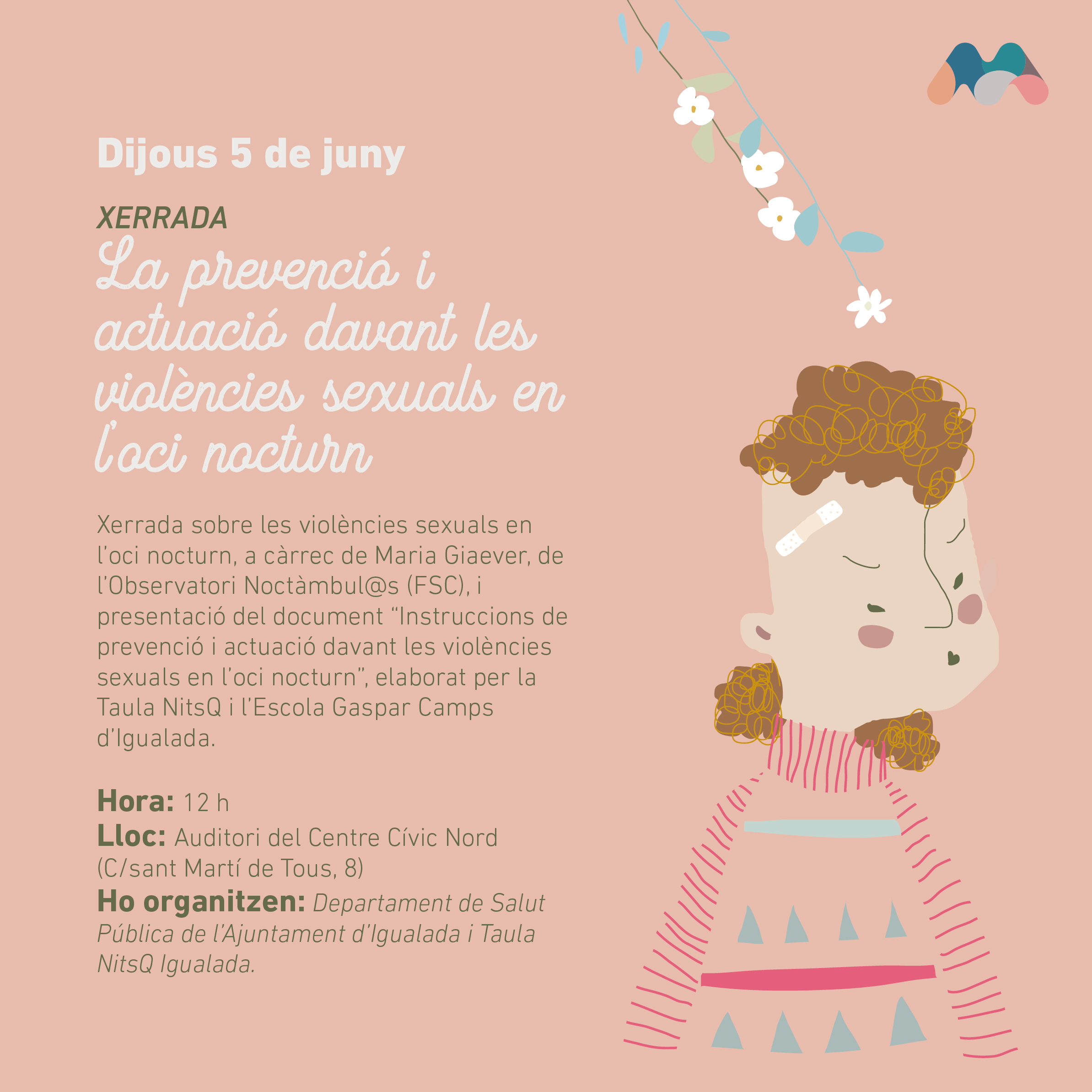 Xerrada "Prevenció i actuació davant les violències sexuals en l'oci nocturn" // Igualada