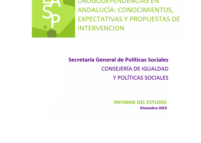 Perspectiva de género en el tratamiento de las drogodependencias en Andalucía: conocimientos, expectativas y propuestas de intervención
