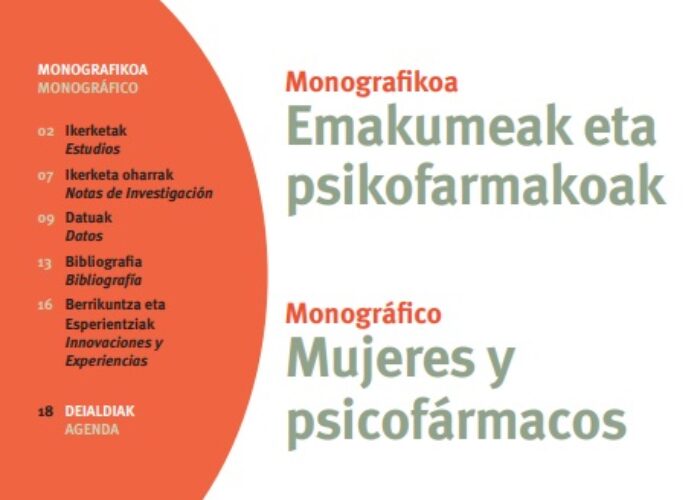 Monográfico “Mujeres y Psicofármacos”