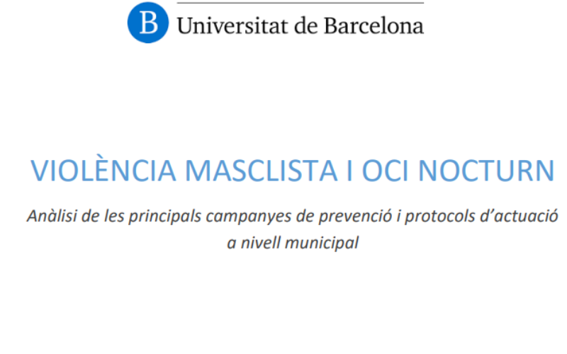 Violencia machista y ocio. Análisis de las campañas de prevención y protocolos de actuación a nivel municipal
