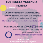 Charla 'La construcción mediática del terror sexual' // Auditorio de la Casa de las Mujeres (Iruñea-Pamplona)