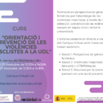 Orientació i prevenció de violències masclistes a la Universitat de Lleida // On Line