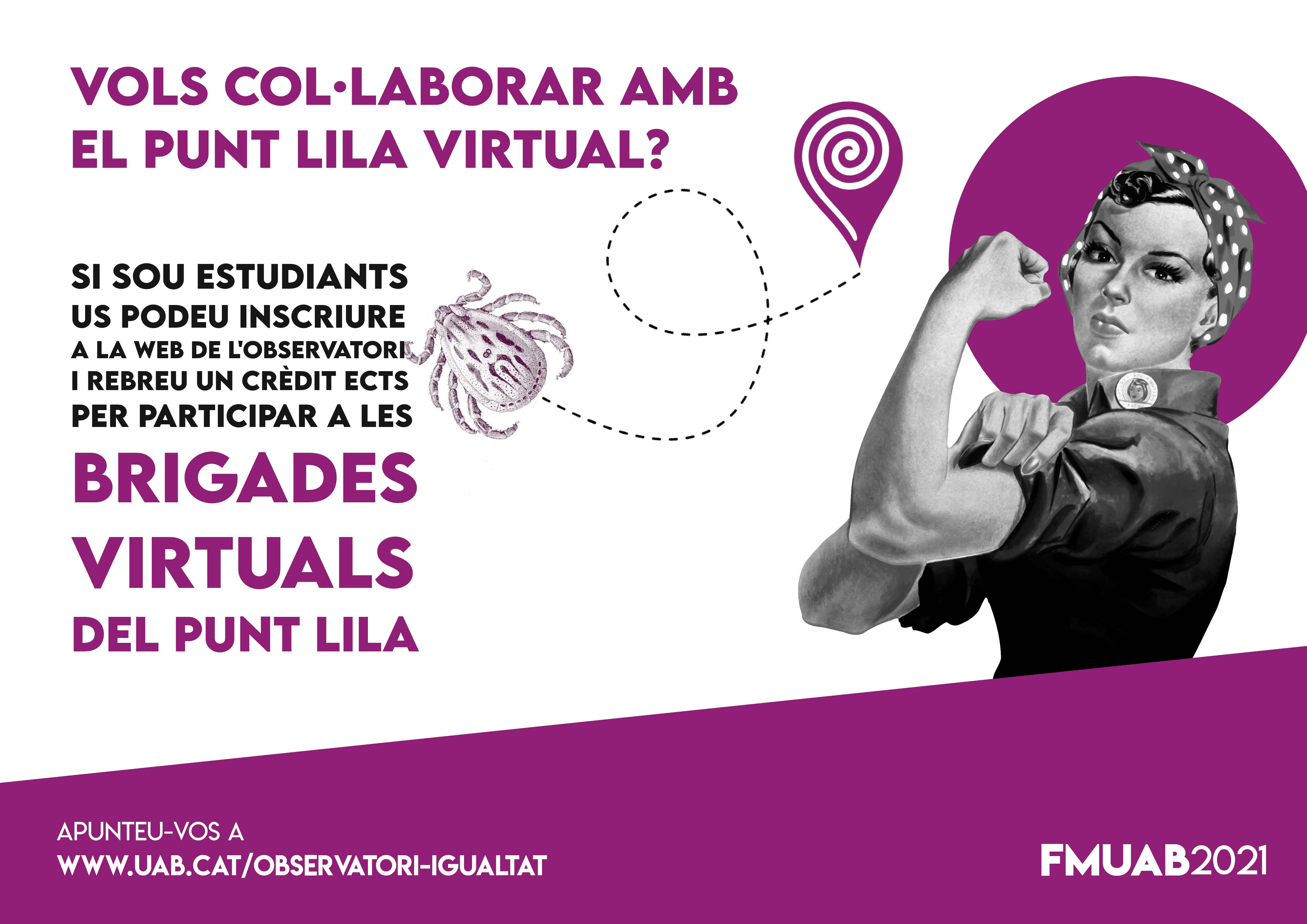 Eines per col·laborar al punt lila virtual a la FMUAB