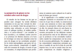 Romo, Nuria: Género y uso de drogas: La invisibilidad de la mujeres