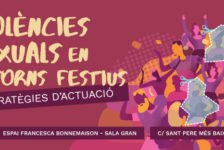 Jornada Presentació 5è Informe Noctàmbul@s: “Violències sexuals en entorns festius: estratègies d’actuació”, Barcelona, 08/02/19