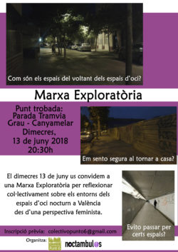 Marcha exploratoria – Valencia