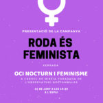 Xerrada sobre "Oci Nocturn i Feminisme" a Roda de Ter